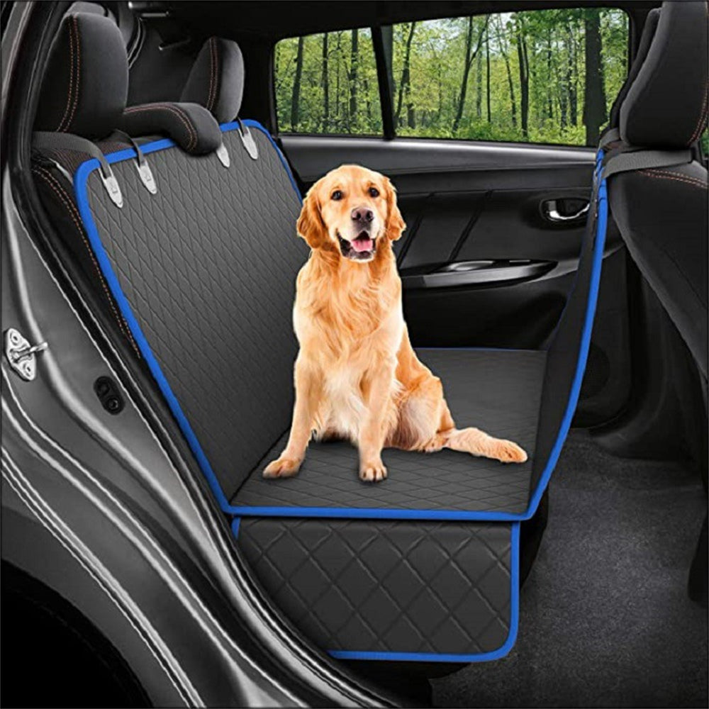 Waterpoof Pet Car Seat Cover with Mesh Window